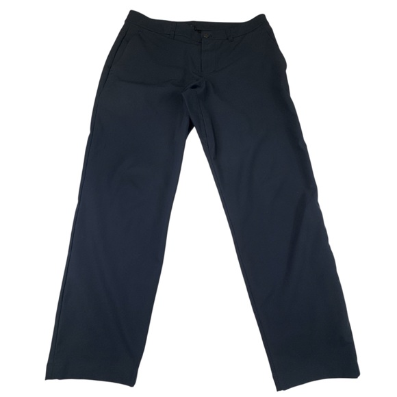 Lululemon Warpstreme Slim Fit Pants Size 31x26 Black Stretch Golf Performance - Picture 3 of 15